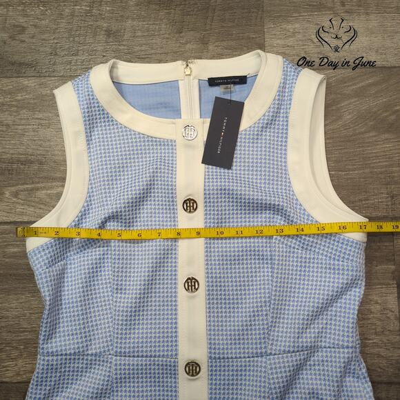 Tommy Hilfiger Sleeveless Mini Dress Size 10 - Picture 5 of 7